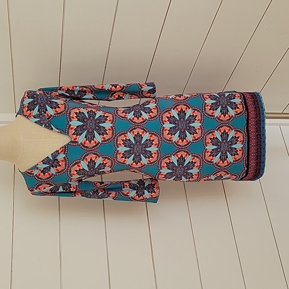 NICOLE by Nicole Miller XS multicolor and multilateral mini dress - Picture 1 of 4